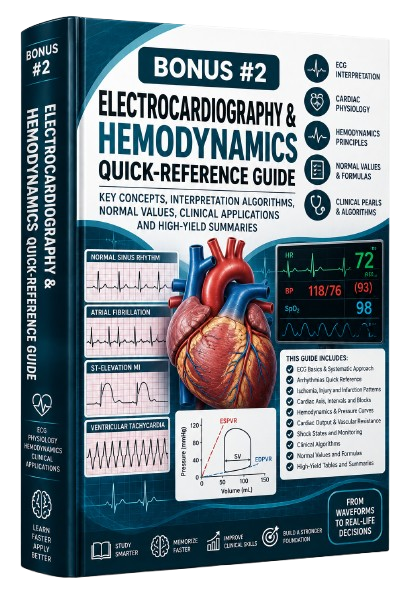 Bonus #2: Electrocardiography & Hemodynamics Quick-Reference Guide